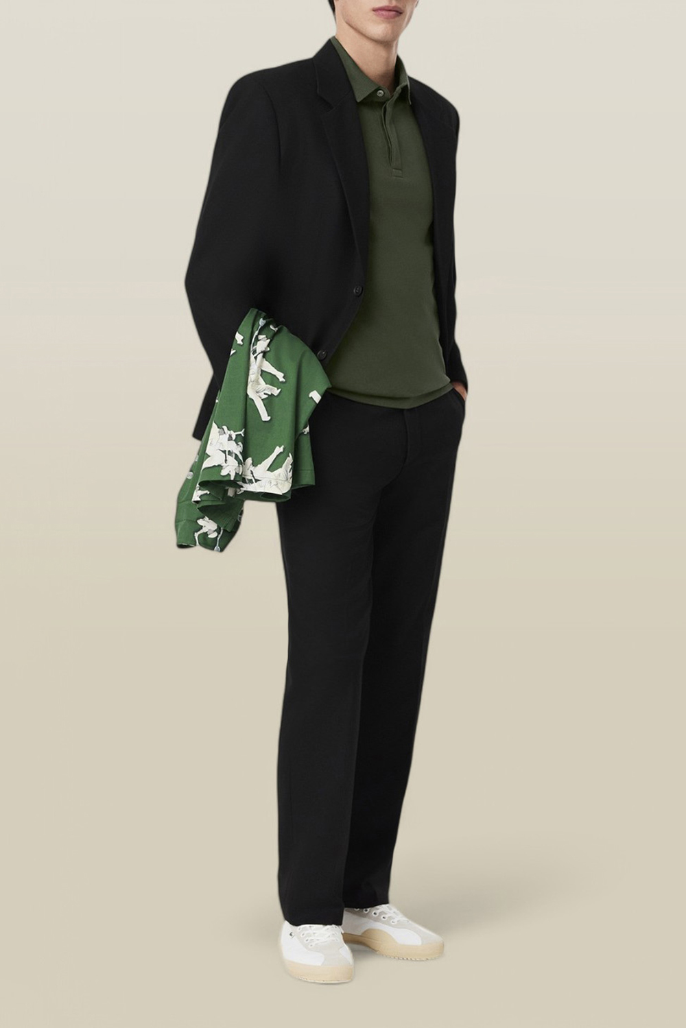 תמונת כל הלוק של חולצת פולו פריז LACOSTE